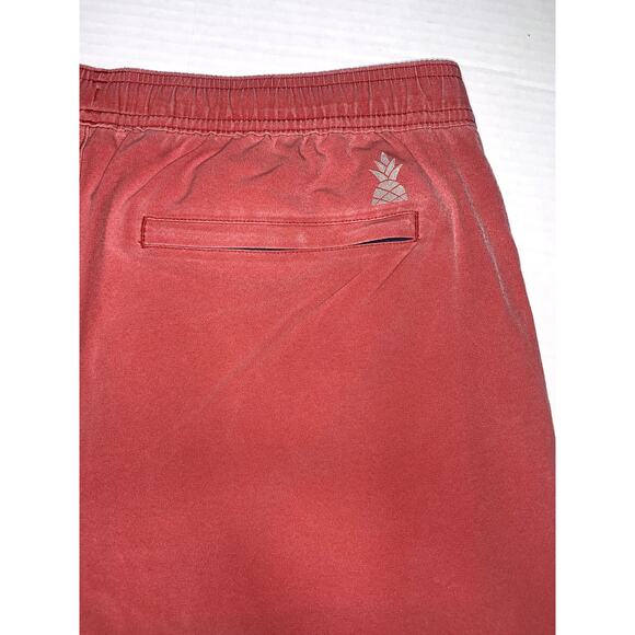 Chubbies Men's Salmon Athloungers Spring Cleans Sport Shorts Size L 7" Inseam - Picture 8 of 11